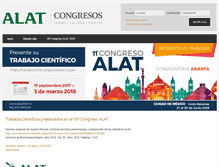 Tablet Screenshot of congresosalat.org
